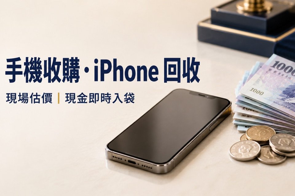 手機收購、iPhone 回收,現場估價、現金即時入袋｜東興台中當舖
